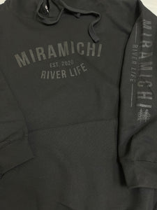 MRL Unisex Hoodie - Simple BLACK on BLACK