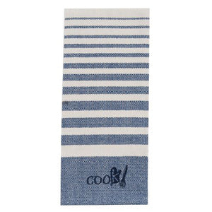 Cobalt Stripe Tea Towel