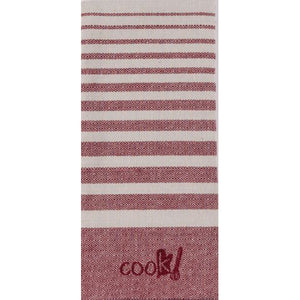 Marsala Stripe Tea Towel