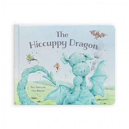 JELLYCAT The Hiccupy Dragon BOOK